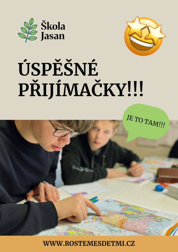 Gratulujeme deváťákům k přijetí na vysněné střední školy!